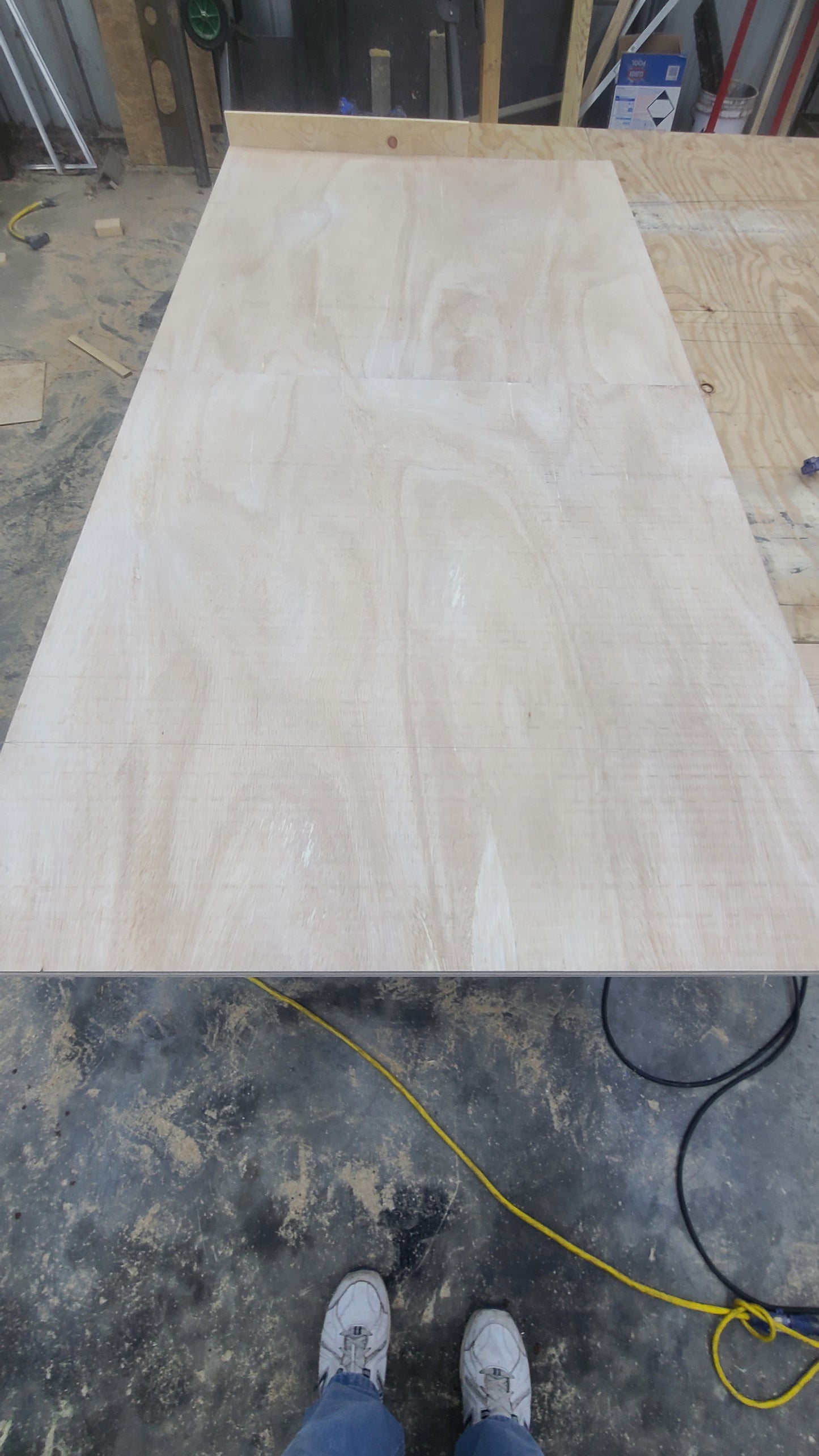 Bendable plywood 4ft x 8 ft    3/8" thick