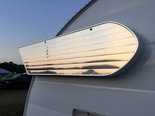 Option Add Chrome Shasta style wings to your new camper build